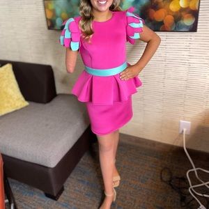 Girls custom size 12/14 interview dress